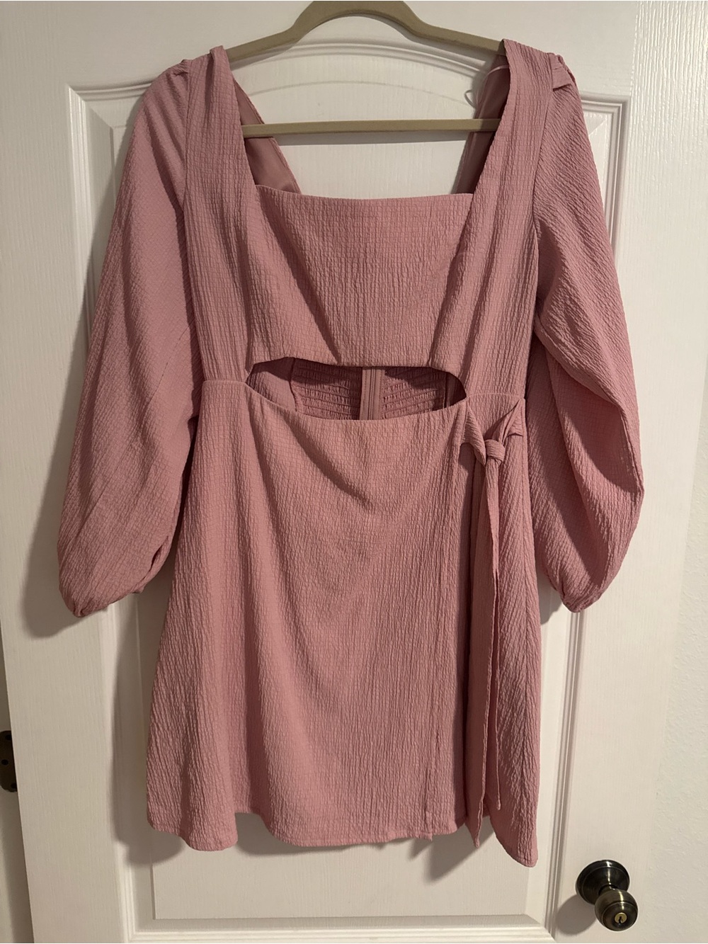 Astr the Label Women’s faux wrap Cutout Mini Dress